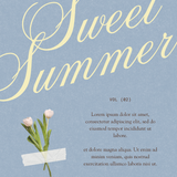 Cool Summer Instagram Feed Template