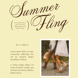 Cool Summer Instagram Feed Template