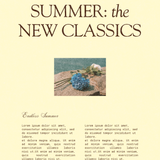 Cool Summer Instagram Feed Template