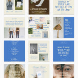 Denim Dreams Instagram Template