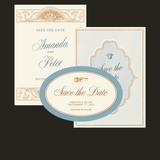 Coastal Charm Wedding Full Invitation Suite