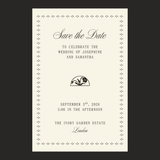 Garden Heritage Save the Date Templates