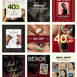 Harlow Static Ad Instagram Feed Template