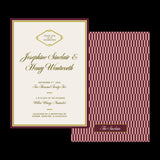 Maison Fleur Wedding Invitation Template