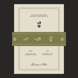 Garden Heritage Belly Band Templates