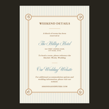 Coastal Charm Details Card Templates