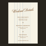 Coastal Charm Details Card Templates
