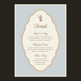 Coastal Charm Wedding Full Invitation Suite
