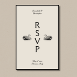 Vintage Reverie RSVP Card Templates
