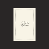 Garden Heritage Table Number Templates