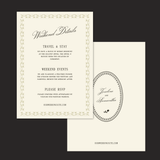 Garden Heritage Details Card Templates