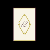 Maison Fleur Table Number Templates