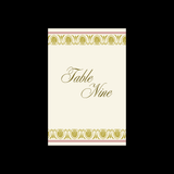 Maison Fleur Table Number Templates