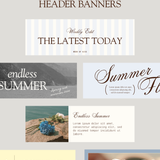 Cool Summer Email Graphics