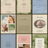 Spring Aurora Instagram Feed Template