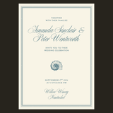 Coastal Charm Wedding Invitation Templates