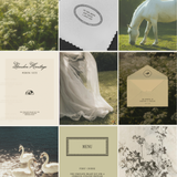 Garden Heritage Wedding Branding Suite