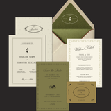 Garden Heritage Wedding Full Invitation Suite