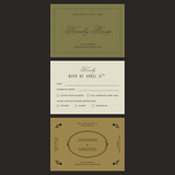 Garden Heritage RSVP Card Templates