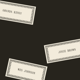 Garden Heritage Name Card Design