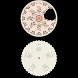 Secret Garden Wedding Details Volvelle Template