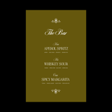 Maison Fleur Signature Drink Sign Template
