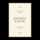 Maison Fleur Welcome Sign Templates