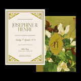 Maison Fleur Wedding Invitation Template