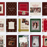 Holiday Edit Instagram Feed Template