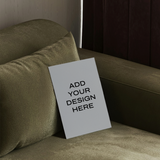 Paper on Couch Mockup