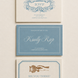 Coastal Charm RSVP Card Templates