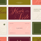 La Fleur Business Card Templates