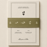 Garden Heritage Belly Band Templates