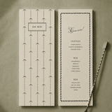 Garden Heritage Cocktail Menu Templates