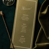 Garden Heritage Cocktail Menu Design