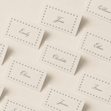 Garden Heritage Name Card Templates