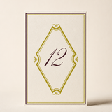 Maison Fleur Table Number Templates