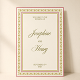Maison Fleur Welcome Sign Templates